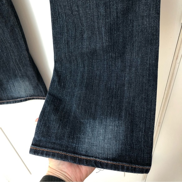 Earnest Sewn Anthropologie medium Wash Hefner 434 boot cut denim 28 - Picture 9 of 9